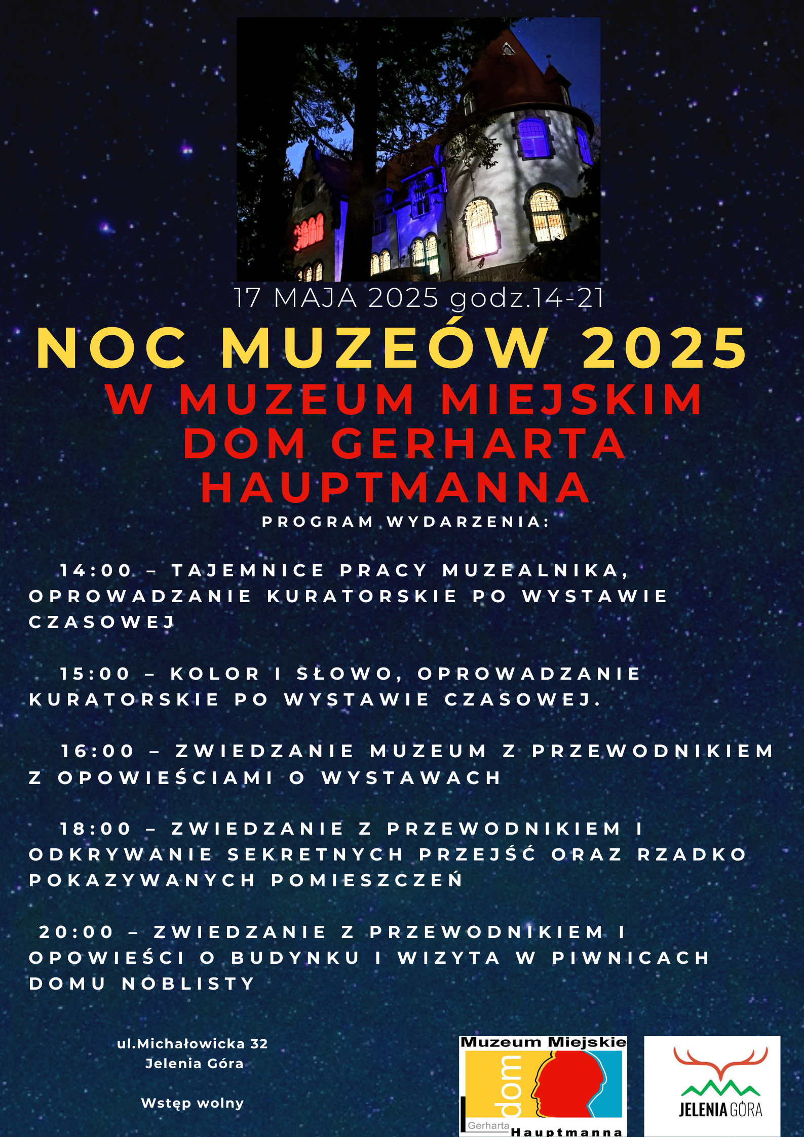 wydarzenie: Noc Muzeów 2025 w Jeleniej Górze