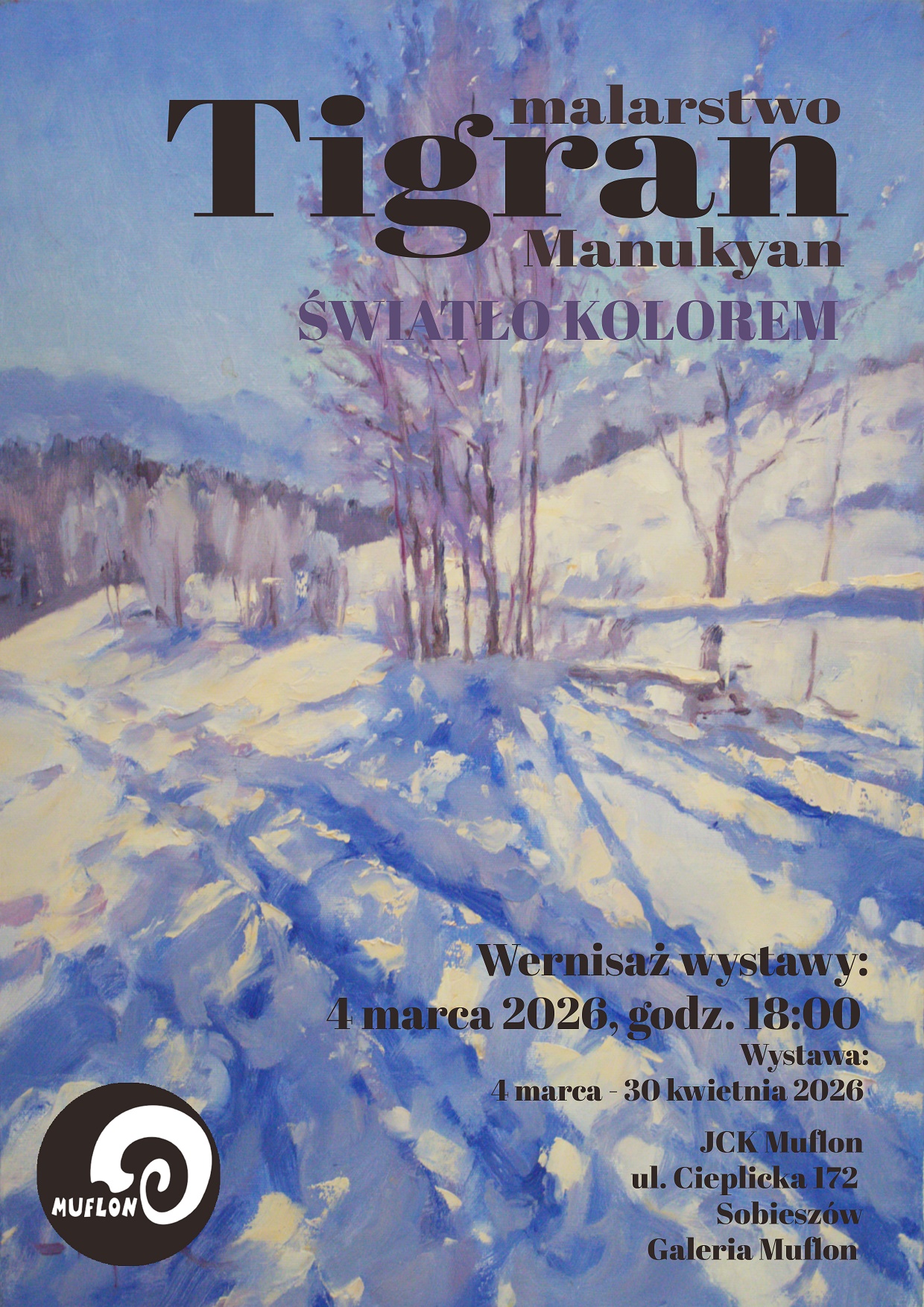 wydarzenie: Światło Kolorem - wystawa malarstwa Tigran Manukyan