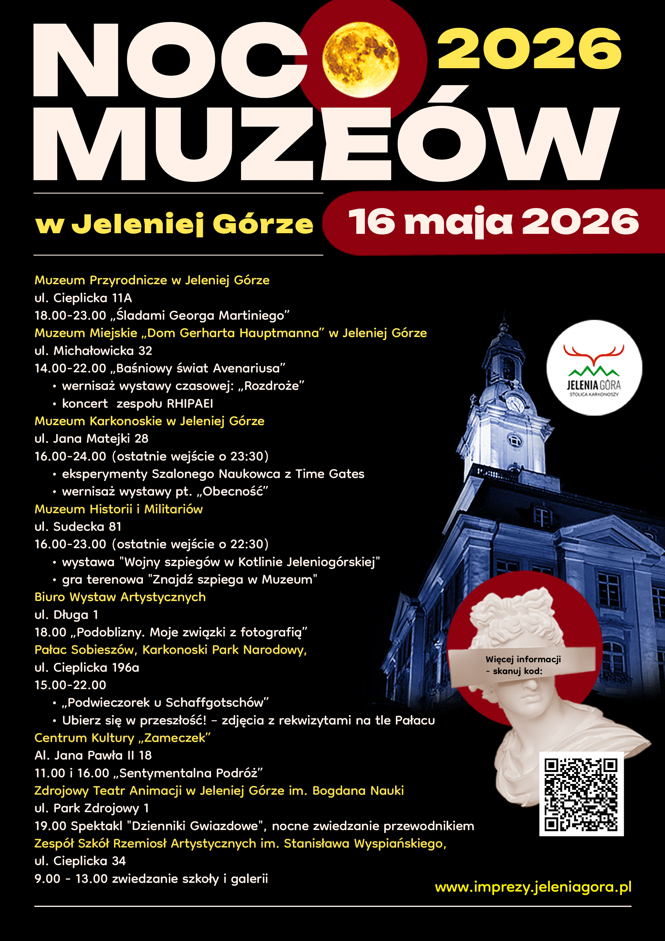 wydarzenie: Noc Muzeów 2026 w Jeleniej Górze