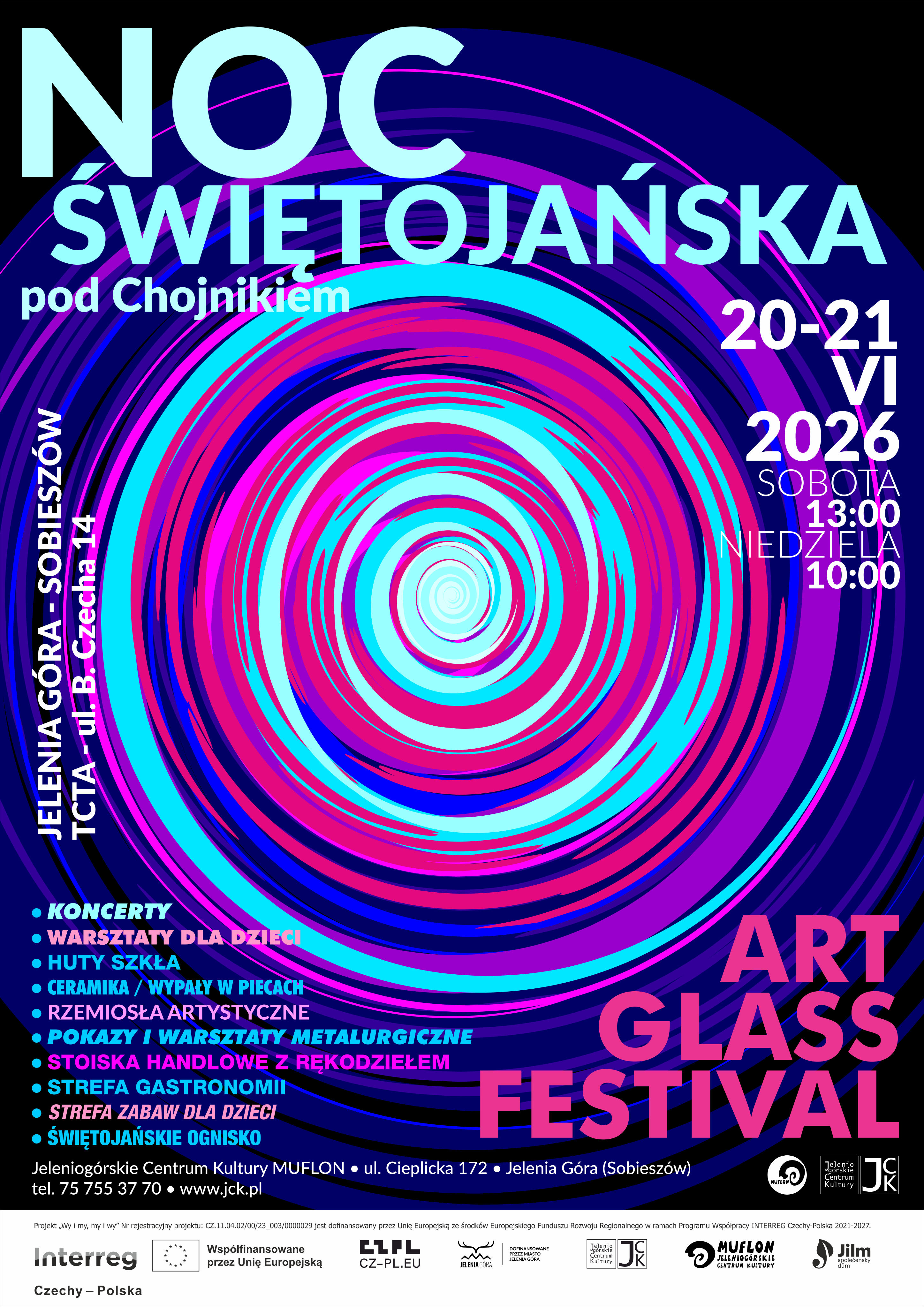 wydarzenie: Noc Świętojańska pod Chojnikiem 2026 z Art & Glass Festiwal
